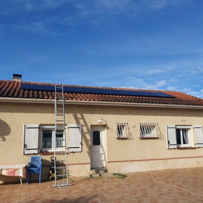 Installation de panneaux Photovoltaïques sur une maison individuelle raccordé en revente de surplus
